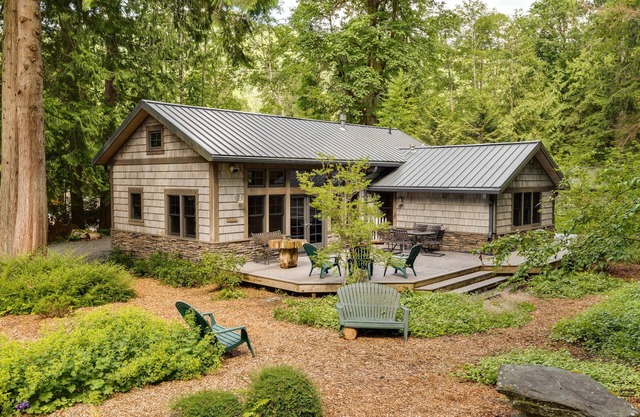 Private Cottage by the Lake with Wrap-Around Deck