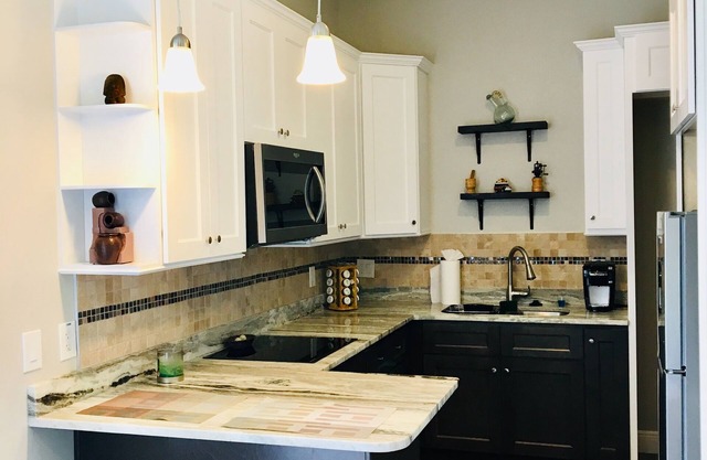 Private studio; big outdoor space