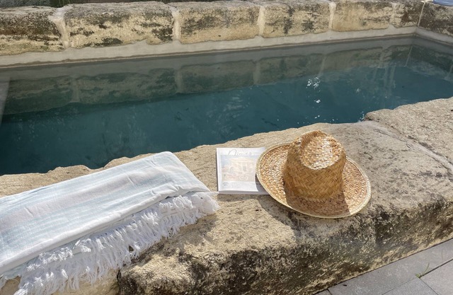 Provence downtown, large south facing terrace, garden and swimming pool