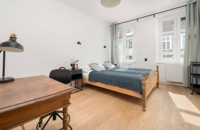 Przestronny Bialy Apartament Gdansk Wrzeszcz by Noclegi Renters