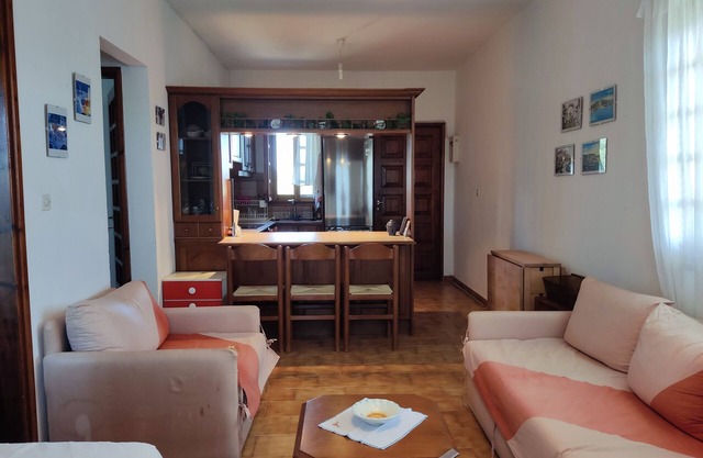Psakoudia old olive trees apartment 50 m2 with 2 bedrooms and sea view
