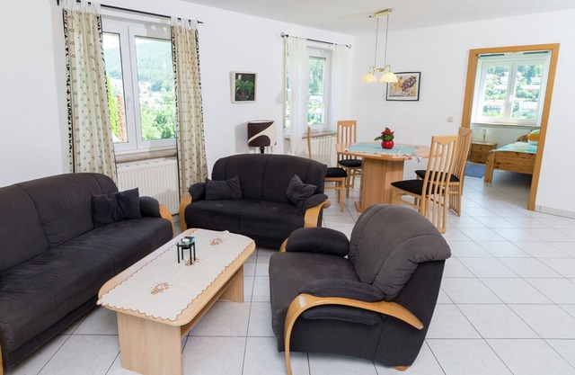 Quietly situated, bright apartment in Baiersbronn with private balcony