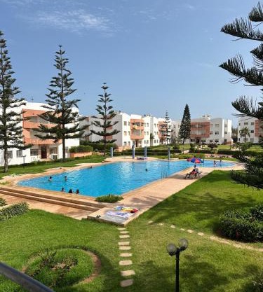 Résidence Oubaha - Grand appartement avec piscine