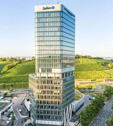 Radisson Blu Hotel at Porsche Design Tower Stuttgart