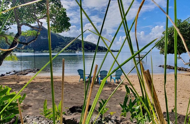 RAIATEA, OPOA, Fare Rêvé, Bord de mer