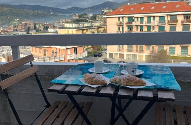 Rapallo vacation apartment with parking and wi-fi a few km from Portofino
