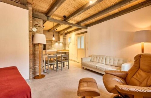 Red apartment