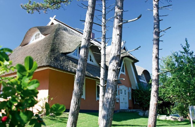 Reetgedecktes Landhaus