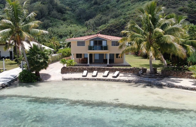 Relax on the Oceanfront porch or wake up to the sound of waves on your balcony