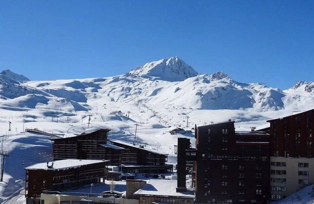 Residence Varet - Studio 5 people in Arc 2000 with views of the slopes and the resort