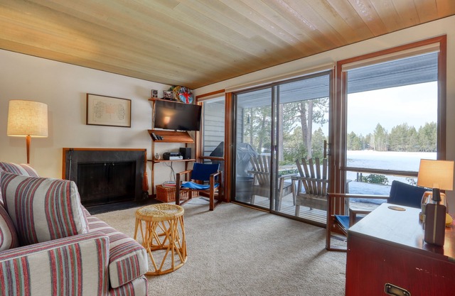 Retro, Dog-Friendly Condo with Fireplace, Wi-Fi, & SHARC Access