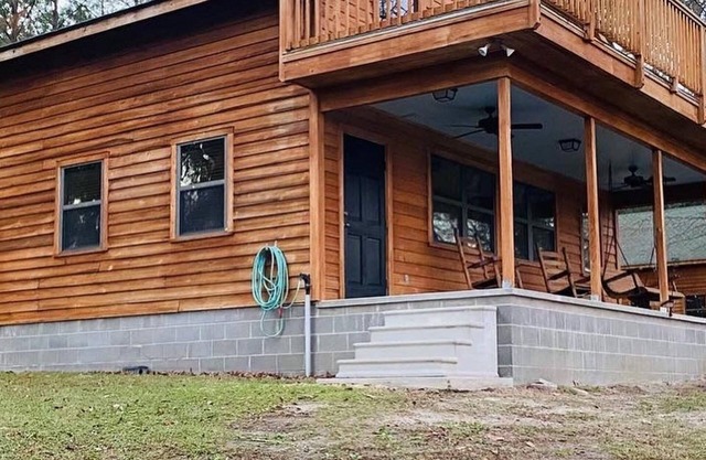 River Cross Lodge Cypress Loblolly Cabin Overlooking The Altamaha River