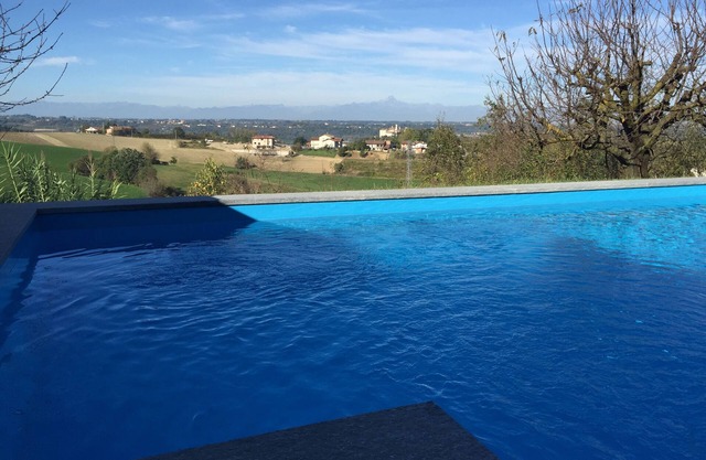 Riviera delle Langhe Wine Country House with a Pool and Superb Views