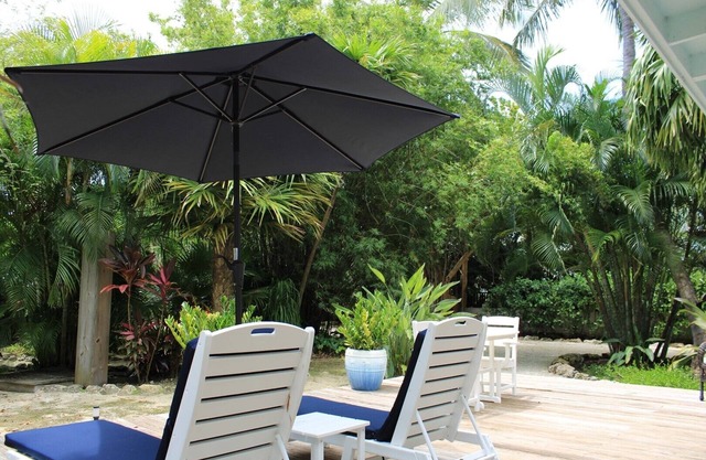 Romantic Garden View Studio Cottage Nestled in Lush Landscaping with Pool and Dockage located on .