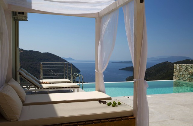 Romantic Villa Gialos over Mikros Gialos
