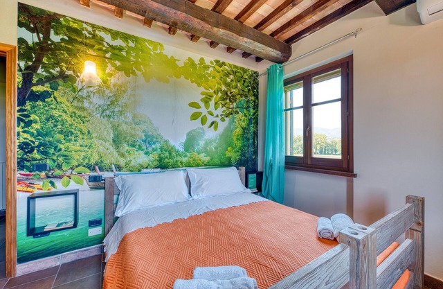 Room 'Cipriano' with Shared Garden, Wi-Fi and Air Conditioning