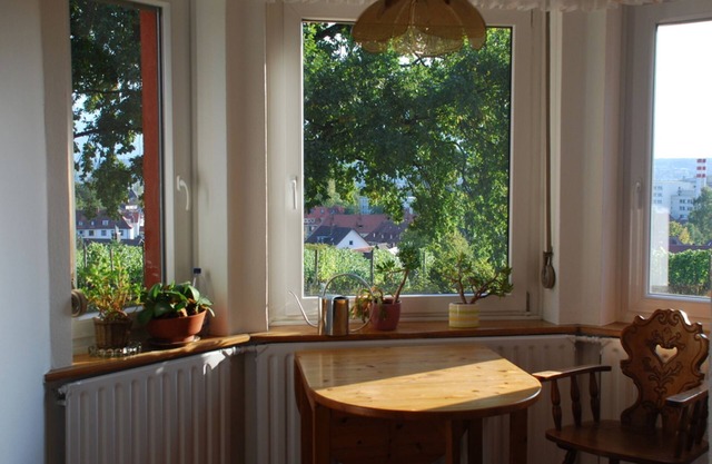 Rotes Haus über den Weinbergen, 89qm, 2 Schlafräume, max.5 Personen