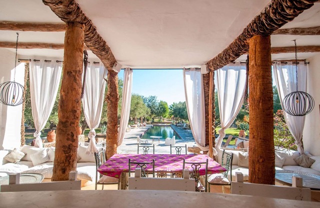 SA FONDA Ecolodge - Swimming pool - Between Marrakech and the Agafay Desert