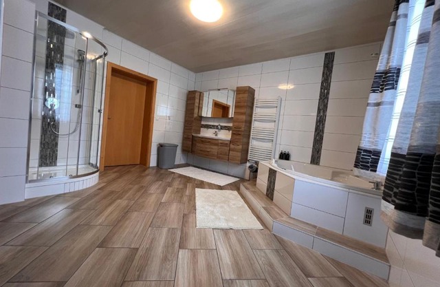 Schönes Haus inmitten der schönen Natur