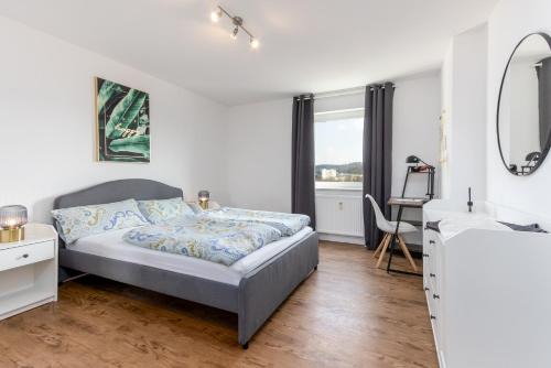 Schicke zentrale Maisonette-Wohnung mit City-View
