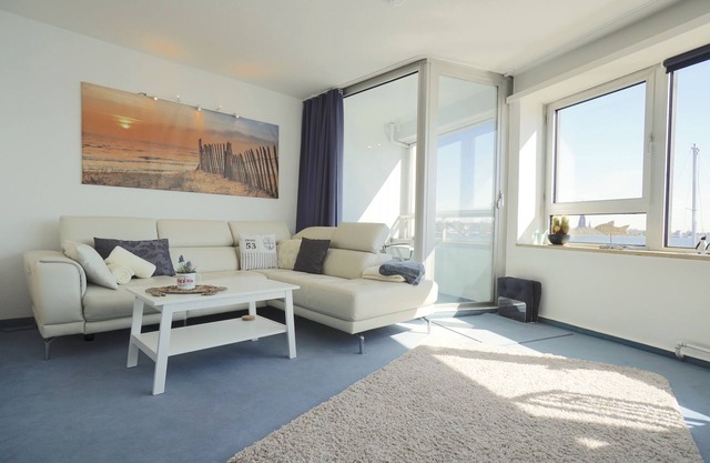 Schleiloge vacation apartment with panoramic view of the Schlei