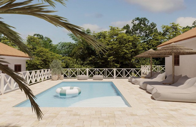 Sea view bungalow at Botanique Dive Resort