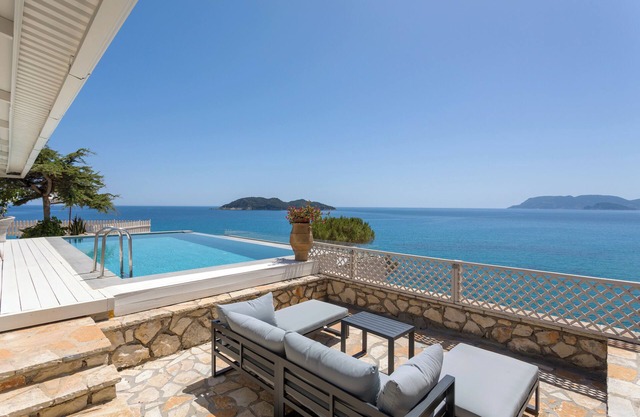 Seaside Villa With Private Beach