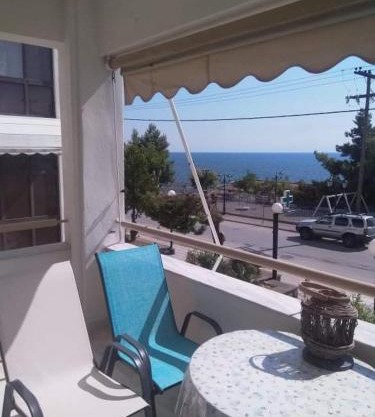 Seaview to Olympus, sunny, cosy apartment