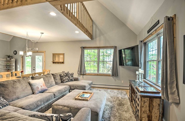 Secluded New Durham Home w/Mtn & Lake Views!