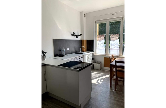 Self-contained apartment in the heart of town.