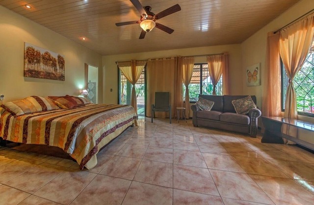 Serenity Master Suite nestled on a 3-acre rain forest near La Fortuna!
