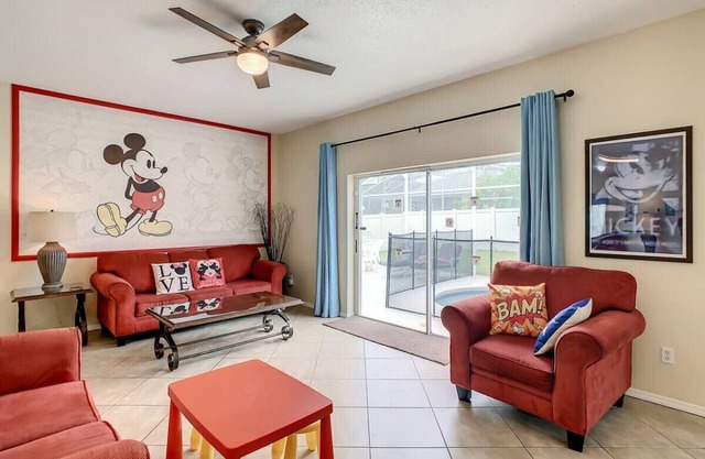 Single Level POOL Home/Themed Room by Disney