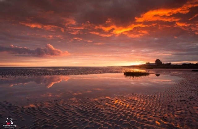 Solway Bay Beach Powfoot Detached Cottage