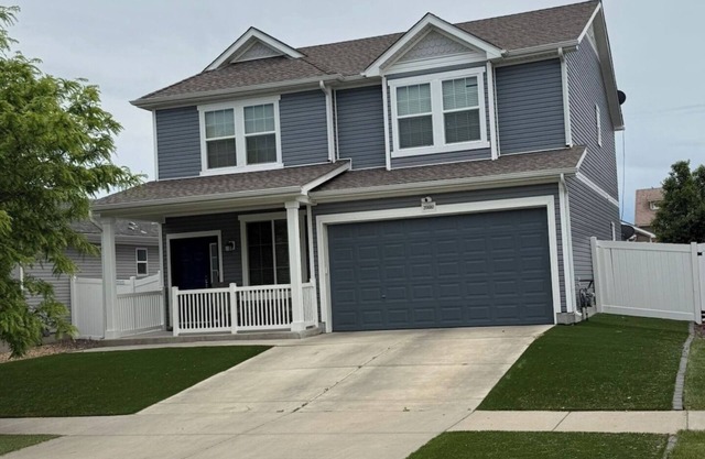 Spacious 3-bed, 2.5-bath home. including washer, dryer, office and patio grill.