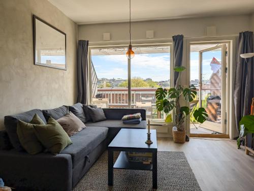 Spacious and cozy studio apartment with balcony
