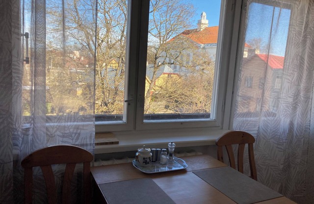 Spacious flat in the center