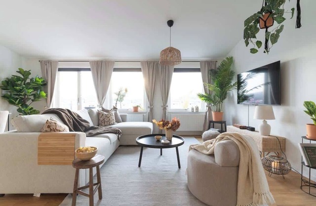 Spacious Home with Workspace and Cozy Balcony