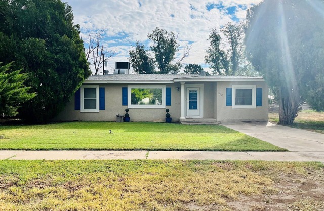 Spacious house with a fenced yard for executive housing