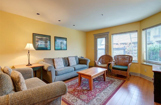 Spacious two level two bedroom unit on the Benchlands