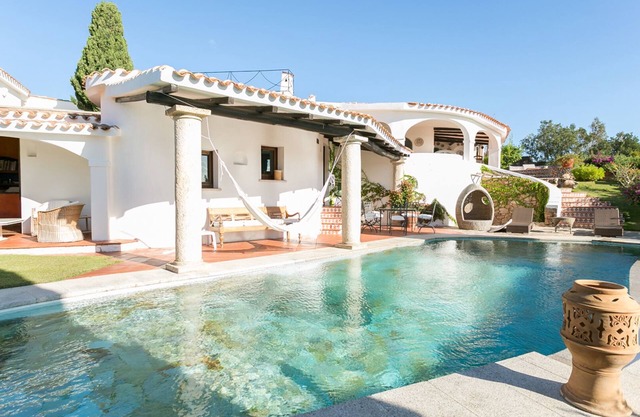 Spectacular panoramic villa in Porto Cervo center