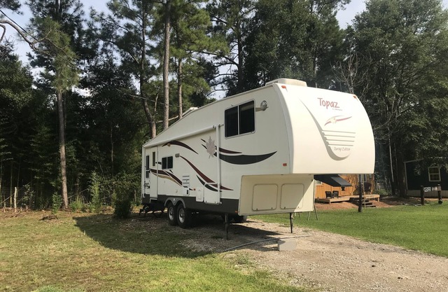 Spectacular RV in the woods