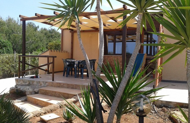 SPRING LOW-COST, near San Vito, villa with Sea View ........