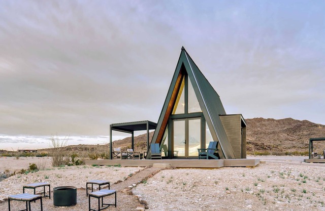 Stardust Big Bend Luxury A-Frame#3 with a fab view