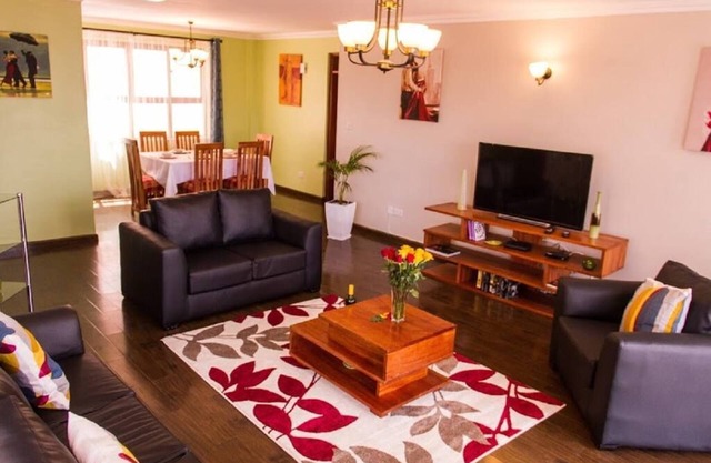 Stay in a Lovely Decorated 3 BedR Apartment Suite in the Heart of Nairobi