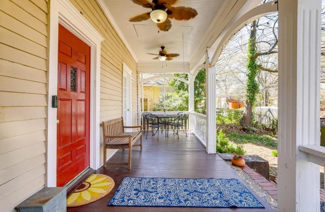 Steps to Shops and Eats Decatur Home with Large Yard