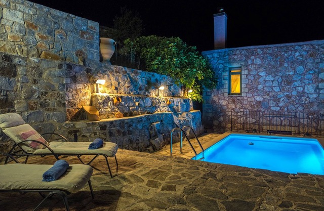 Stone Built villa Galatia Poolside & Perfect View