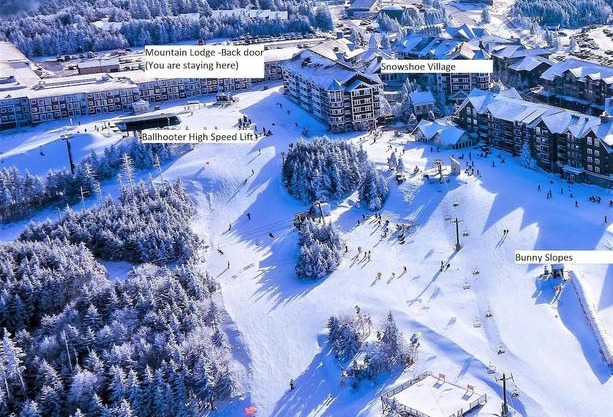 Stroll to Slopes, Village Area, Ski in-out MtLodge 157