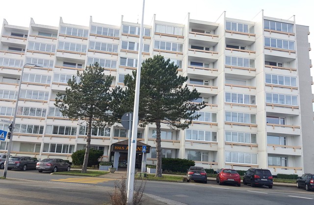 Studio Apartment '1-raum-ferienwohnung Im 4 Og' with Sea View, Balcony and Wi-Fi