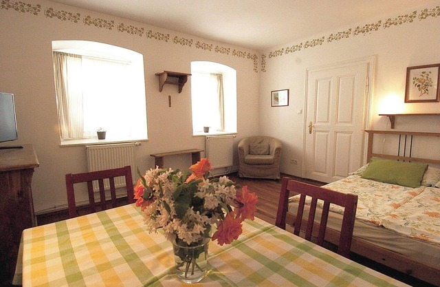 Studio Apartment 'Bioweingut Hauerhof 99 -1' with Shared Terrace, Wi-Fi and Air Conditioning