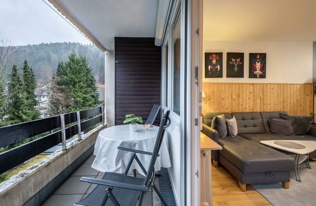 Studio Apartment 'Ferienwohnung mit Charme I' with Private Terrace, Balcony and Wi-Fi